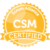 Certified ScrumMaster seal