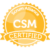 Certified ScrumMaster seal