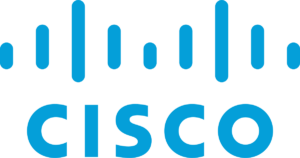 Official logo of Cisco Systems, a global leader in networking, cybersecurity, and telecommunications technology.