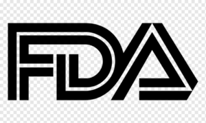 Official logo of the U.S. Food and Drug Administration (FDA), featuring blue text and a distinctive wave design.