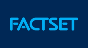 FactSet logo used in blog feed, representing its financial data and technology solutions.
