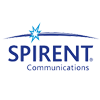 Spirent Communications corporate logo, symbolizing expertise in network testing, cybersecurity, and performance optimization.
